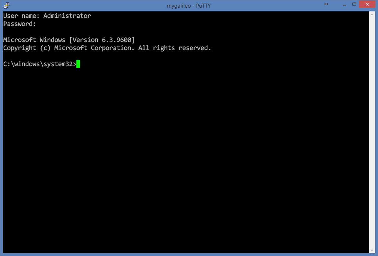 Windows NT 6.3.9600 bez GUI