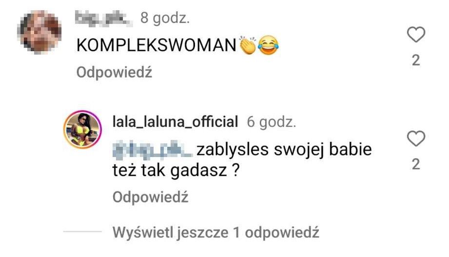 Laluna Unique rozprawia się z krytykami
