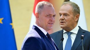 Walka na wpisy i wzajemne docinki. Tusk starł się z Nawrockim