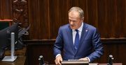 Tusk w Sejmie: "Dotarło, posłowie PiS-u?"