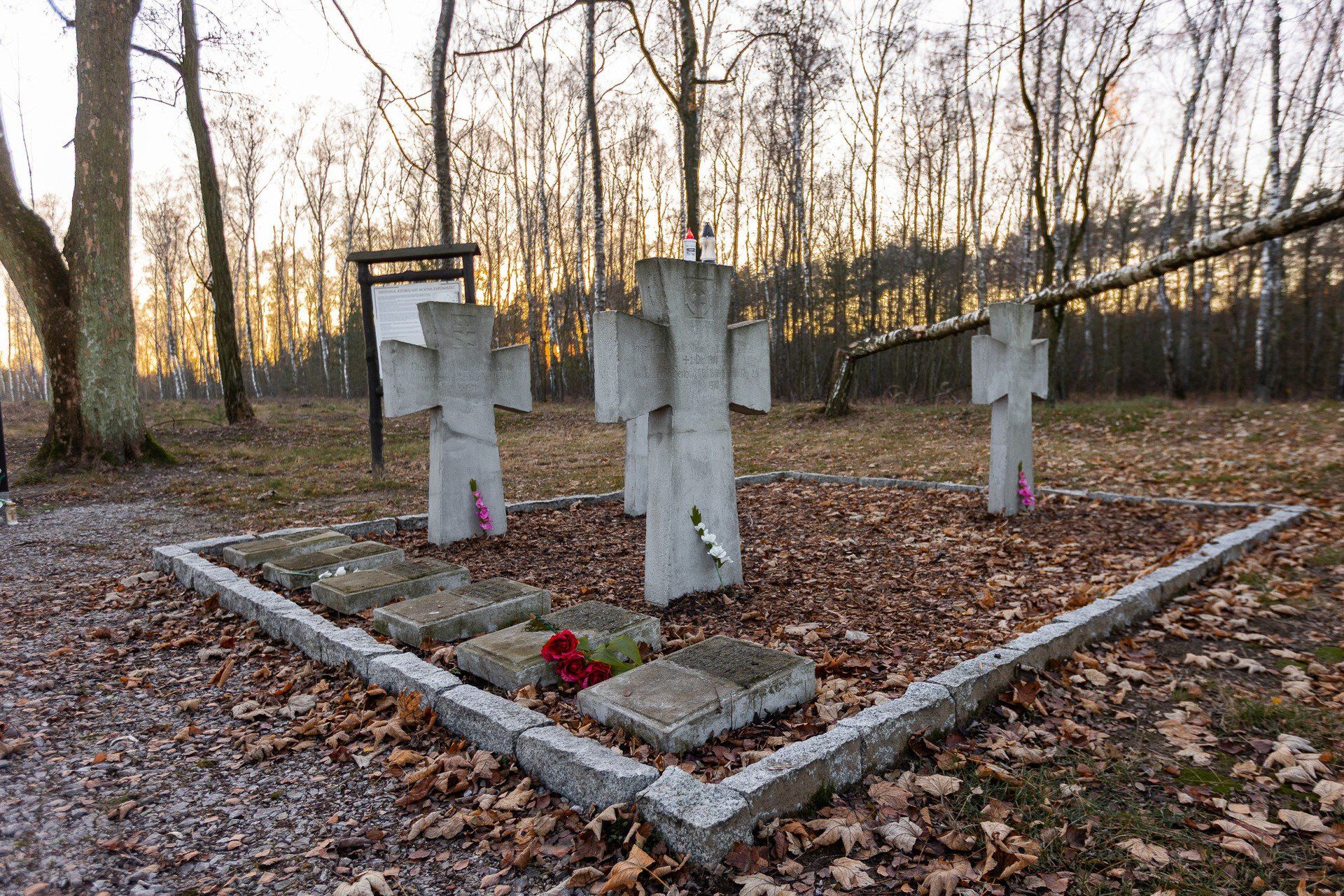 Cmentarz z czasów Wielkiej Wojny, leżą tu pochowani żołnierze z trzech armii, polegli podczas &#34;Operacji Łódzkiej&#34;