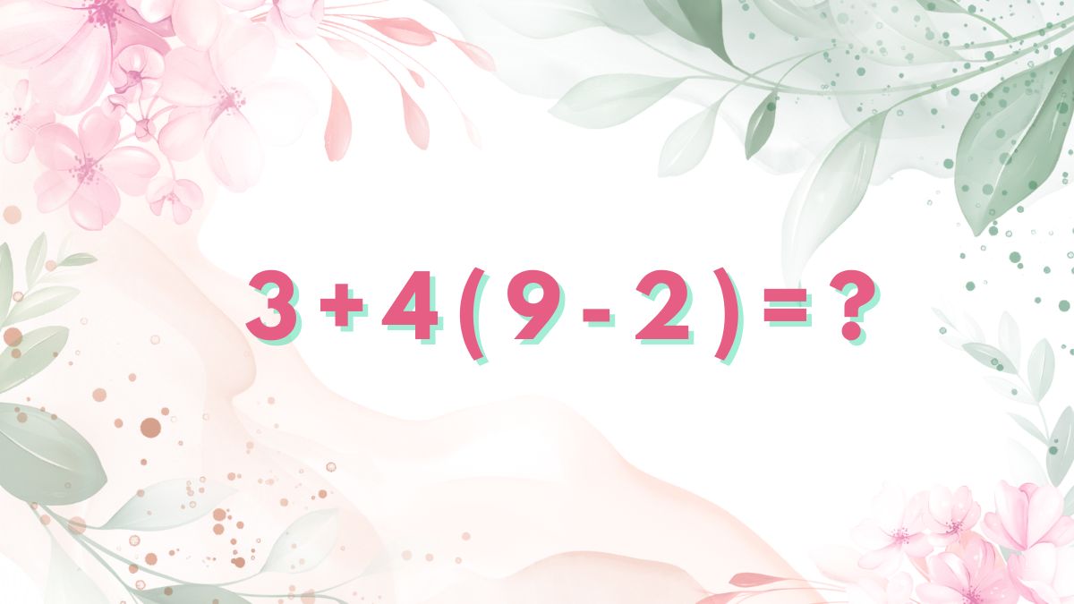 To wyzwanie matematyczne zagina tęgie głowy 