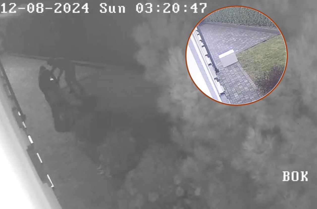 Dziwna kradzież w Wieluniu. 1,5 mln zł czekało dobę na chodniku