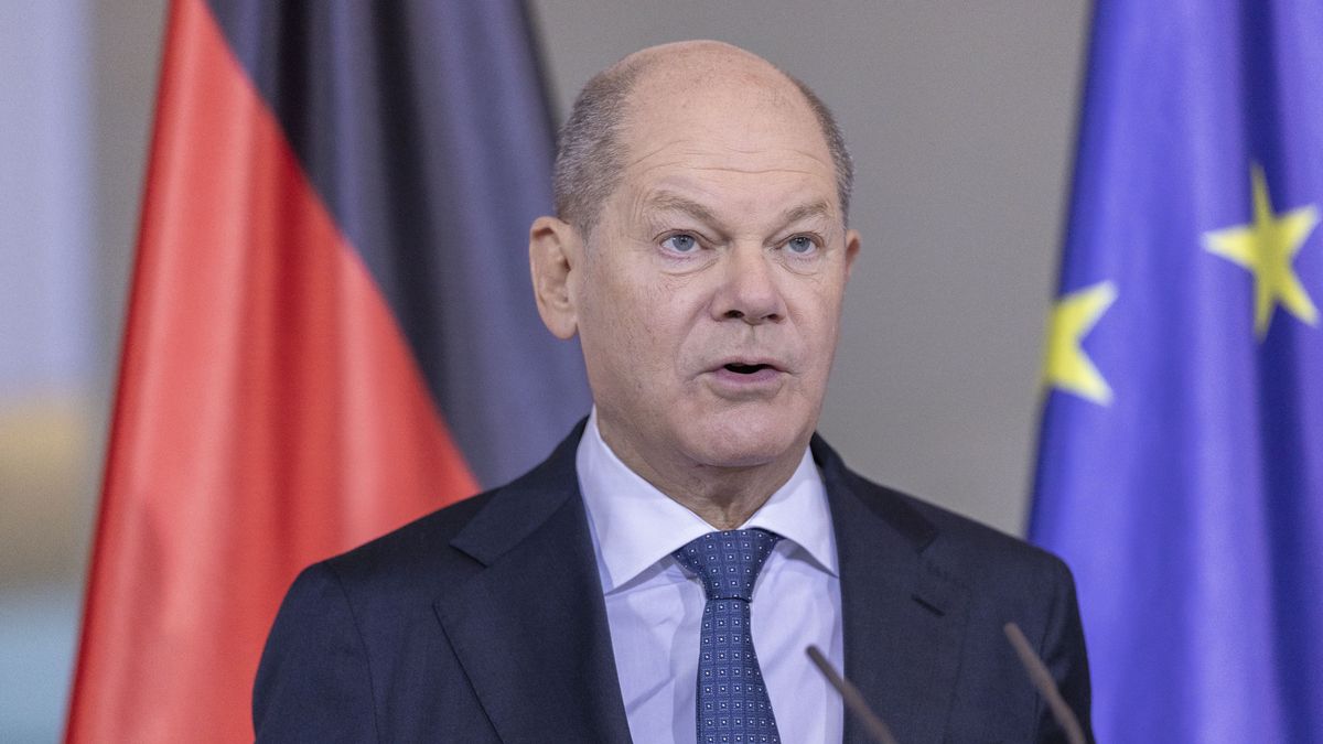 Kanclerz Niemiec Olaf Scholz 