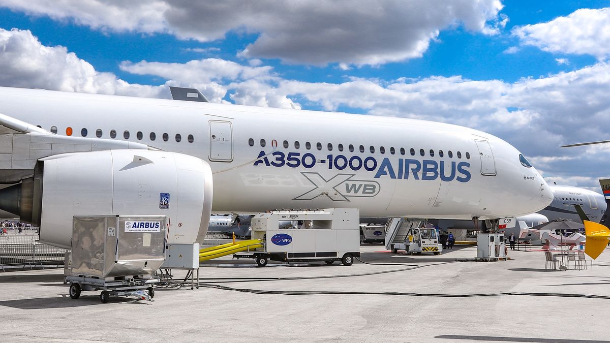 A350-1000XWB to jeden z samolotów produkowanych przez Airbusa