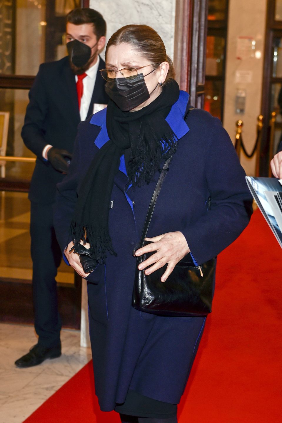 Krystyna Pawłowicz na czerwonym dywanie