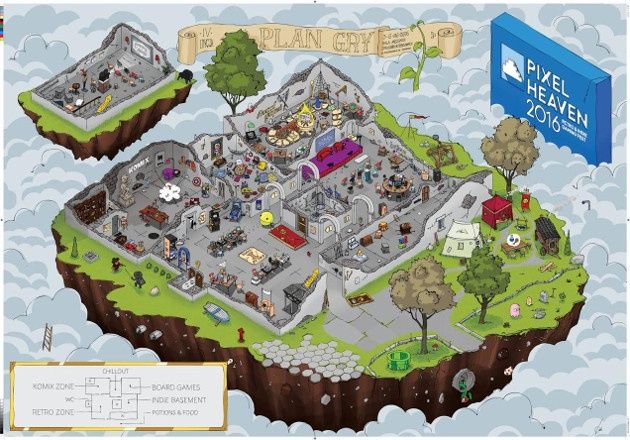 Pixel Heaven mapa