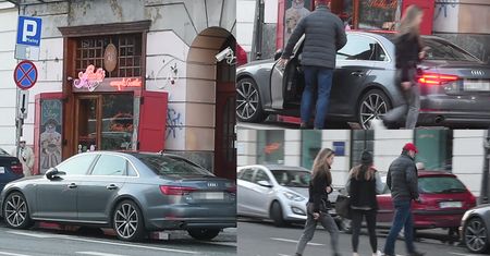 Tomasz Lis też parkuje na zakazie (WIDEO)