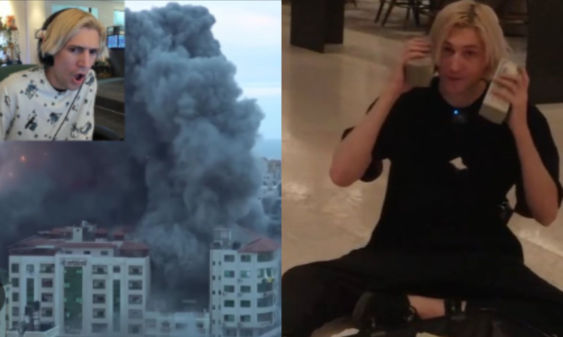 Streamer komentował ataki na Gazę. Niesmaczna odpowiedź na krytykę fanów