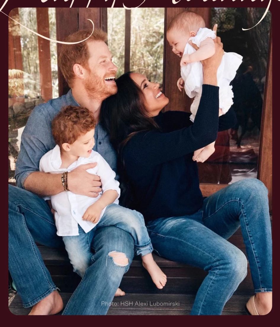 Harry i Meghan Markle pokazali dzieci