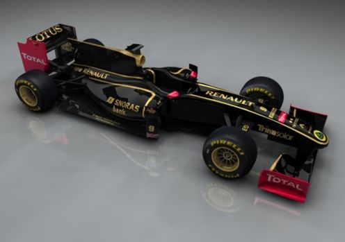 Lotus Renault GP Team - nowe barwy i nazwa zespołu Roberta Kubicy