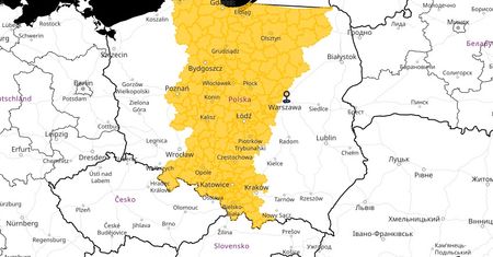 Uwaga kierowcy. Oto mapa od IMGW. Musicie zachować szczególną ostrożność