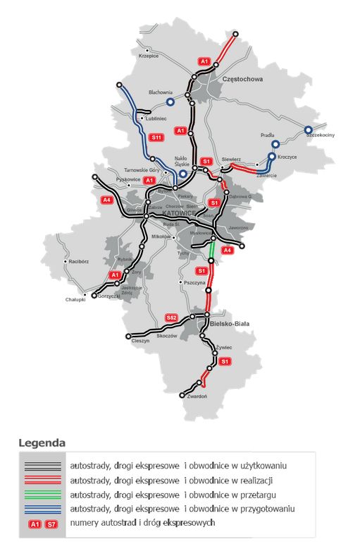 W tych miejscach prowadzane są roboty drogowe, które mogą utrudniać podróż autem 