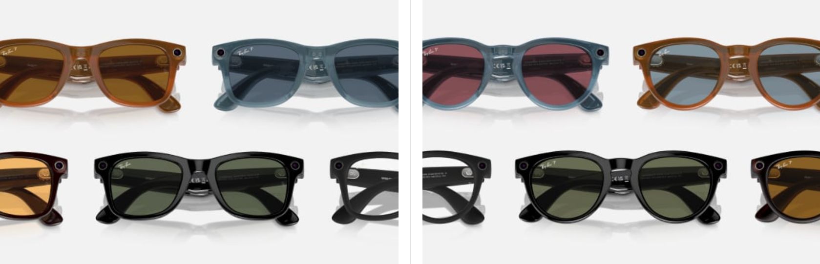 Ray-Ban Meta w wersji Wayfarer oraz Headliner
