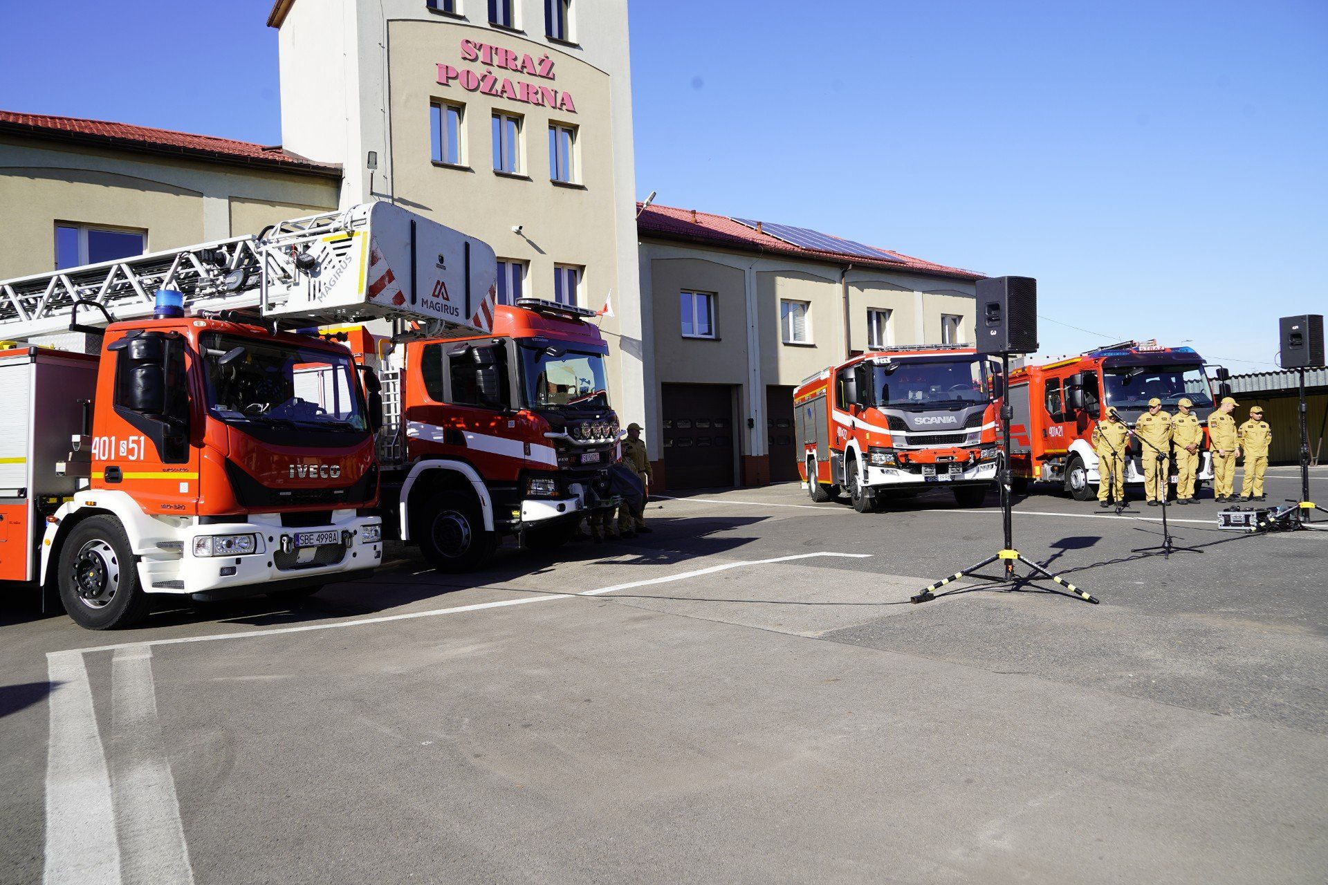 Będzin z nową strażnicą PSP i zmodernizowaną komendą policji