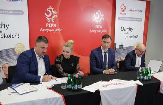 Blachotrapez partnerem piłkarskiej reprezentacji Polski i LaczyNasPilka.pl