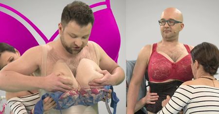 Tymczasem w "Dzień Dobry TVN": Dziennikarze skaczą ze sztucznymi piersiami...