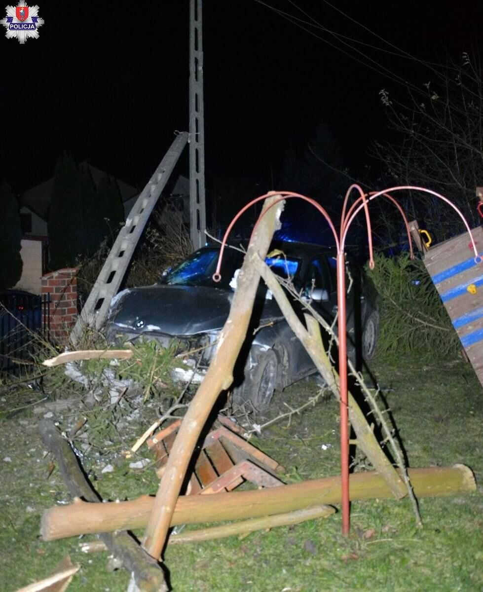 BMW Łabunie wypadek