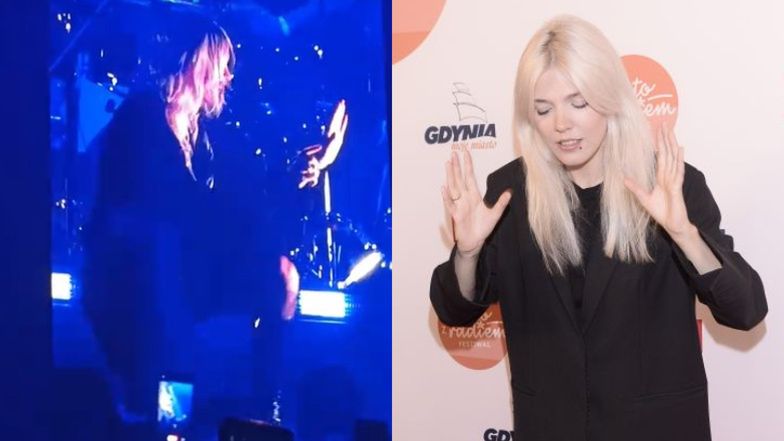 Daria Zawiałow przeżyła chwile grozy na koncercie