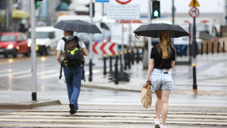 Warszawa. W niedzielę będzie padał deszcz