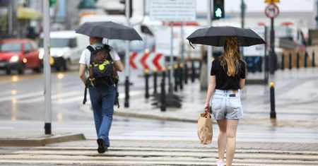 Warszawa. Pogoda. W niedzielę pochmurno i deszcz