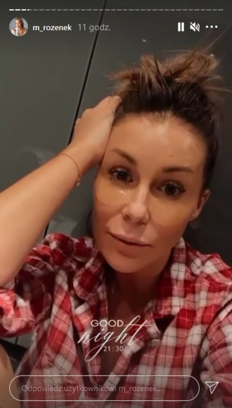Małgorzata Rozenek relacjonuje intensywny dzień 