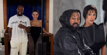 U Kanye Westa stabilnie. W nowy rok wkracza, pozując u boku roznegliżowanej Bianki Censori