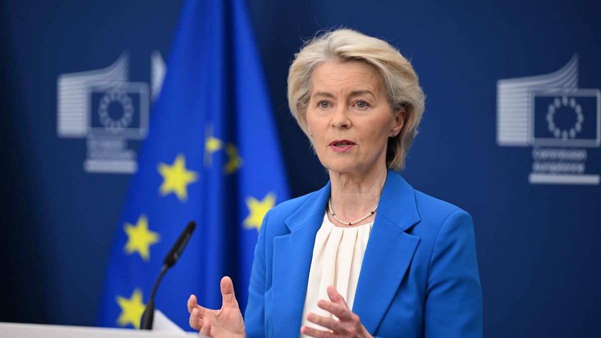 Na zdjęciu przewodnicząca Komisji Europejskiej Ursula von der Leyen