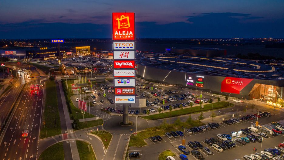 Aleja Bielany galeria handlowa centrum handlowe