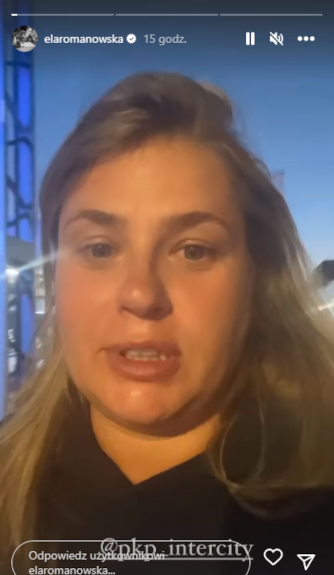 Elżbieta Romanowska pomstuje na PKP. Za nią podróż rodem z koszmaru