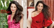 Naturalna Amal Clooney w sesji dla "Vogue'a"