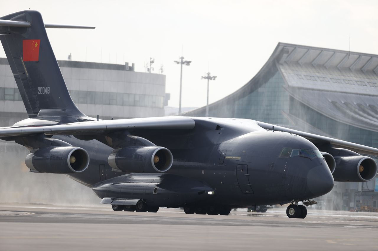 Chinese transport aircraft Y-20