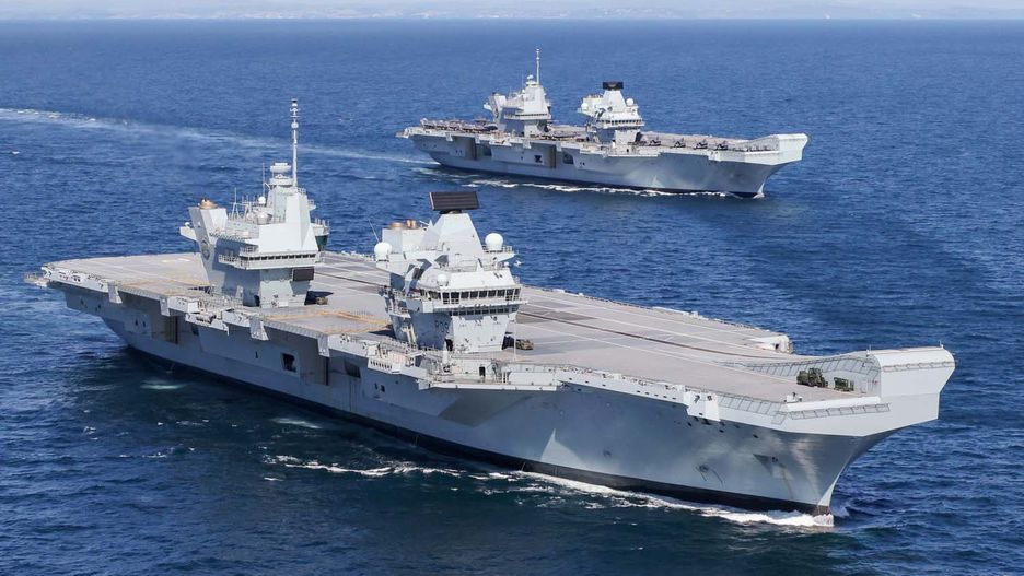 Brytyjskie lotniskowce HMS Queen Elizabeth i HMS Prince of Wales