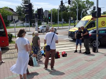Wypadek w Częstochowie: doszło do zderzenia samochodu z tramwajem na ruchliwym skrzyżowaniu