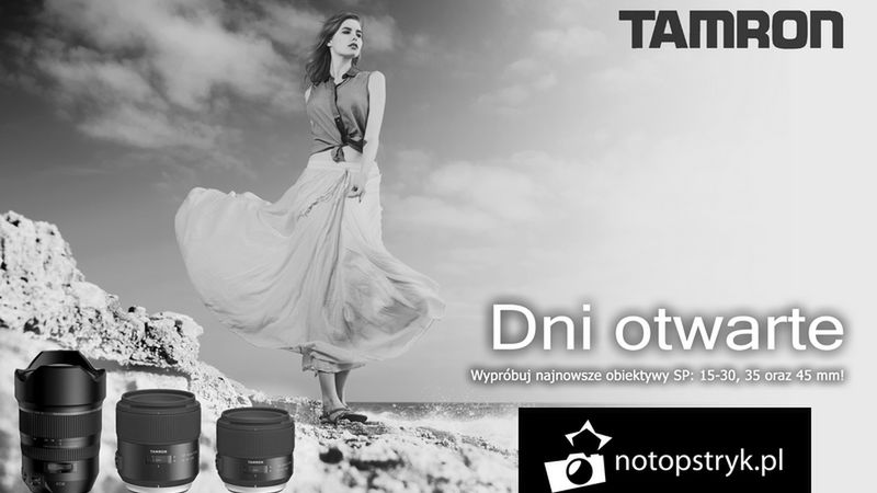 Wypróbuj najnowsze obiektywy Tamron SP w czasie dni otwartych w całej Polsce 1