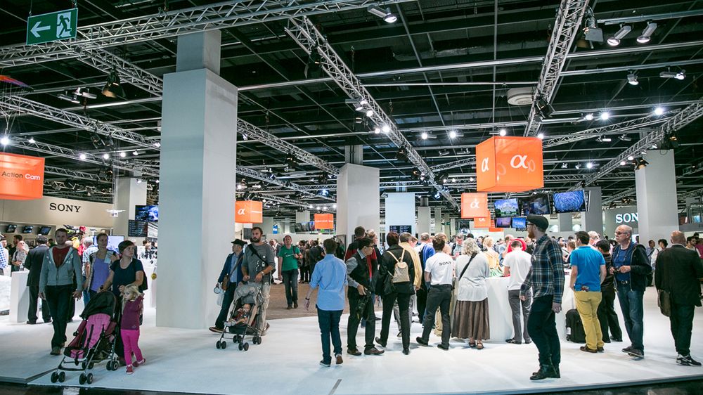 Stoisko firmy Sony na Photokina 2014 1