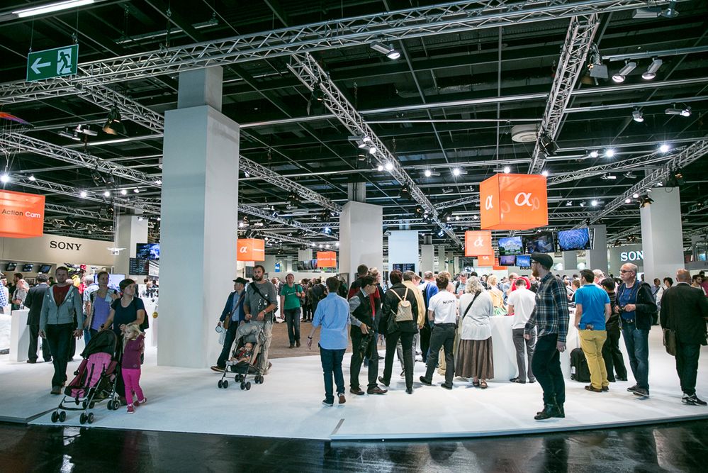 Stoisko firmy Sony na Photokina 2014