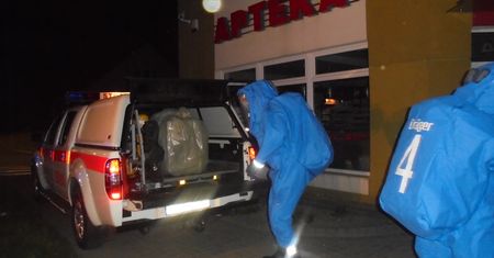 W jednym z budynków przy ulicy Kopernika ulatniał się amoniak