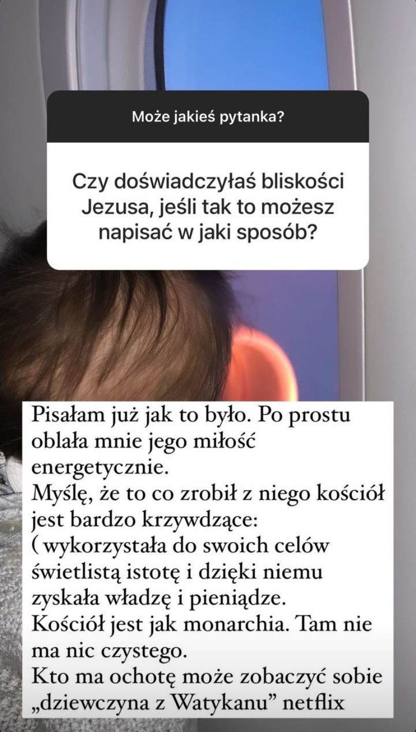 Natalia Siwiec mówi o Jezusie i uderza w kościół. Padły gorzkie słowa