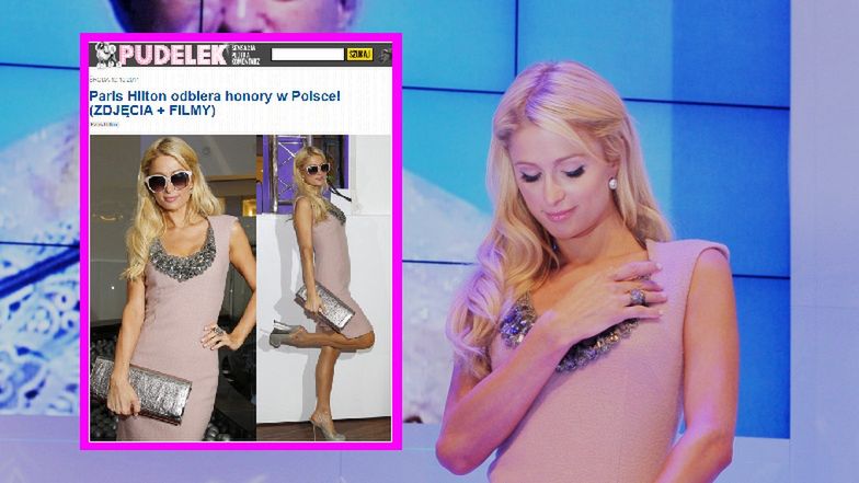 Paris Hilton odmawiała "Ojcze nasz" w galerii w Katowicach