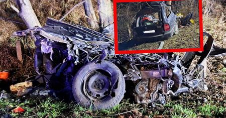Makabra na drodze. Ciała młodych ludzi leżały poza pojazdem