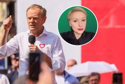 Tusk podziękował jej przy wszystkich. "Odważna dziewczyna"