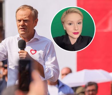Tusk podziękował jej przy wszystkich. "Odważna dziewczyna"