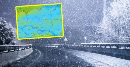 Prognoza IMGW. Będzie sypać. Pogoda na 10 i 11 grudnia