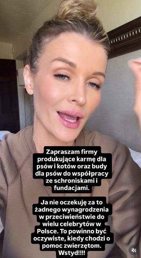 Joanna Krupa o pomocy zwierzętom