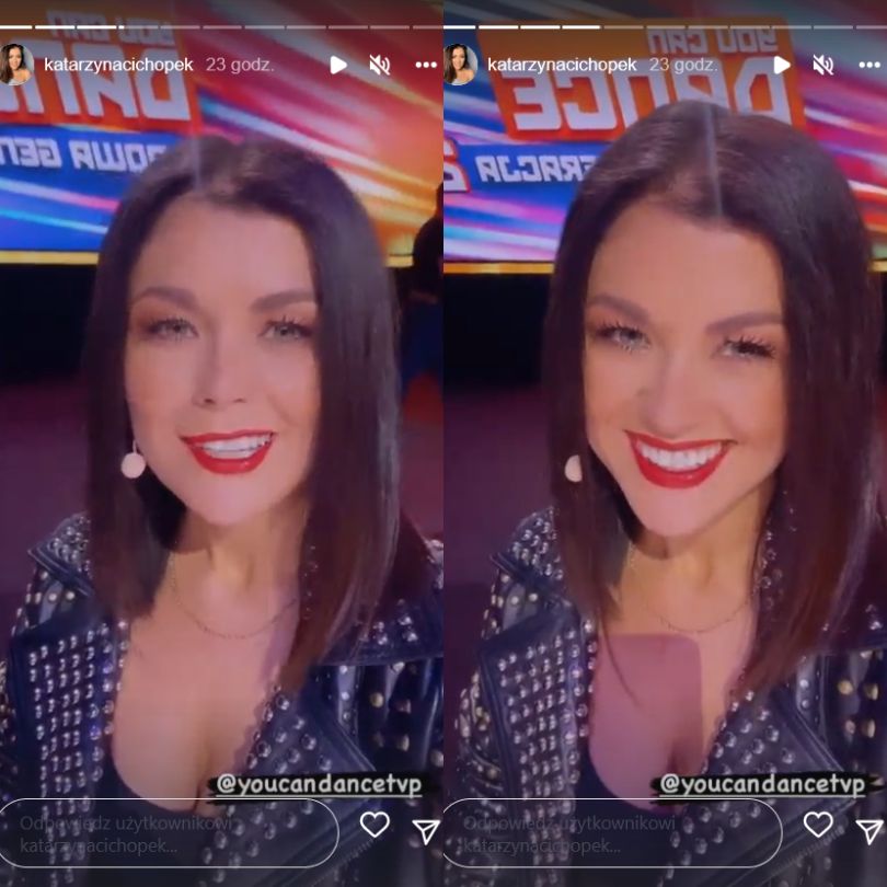 Katarzyna Cichopek na planie "You Can Dance" prezentuje stylizacje warte krocie