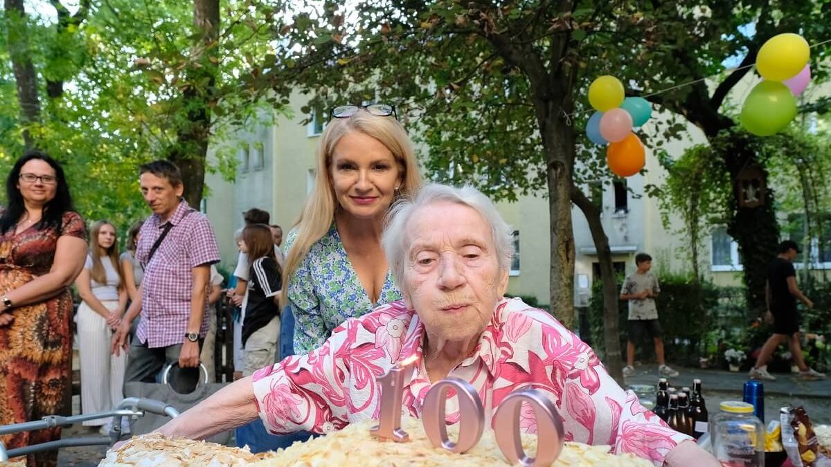 100 urodziny mieszkanki Bronowic w Lublinie