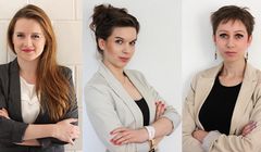 Aleksandra Staszewska, Magdalena Dymek i Katarzyna Zielińska w Triple PR