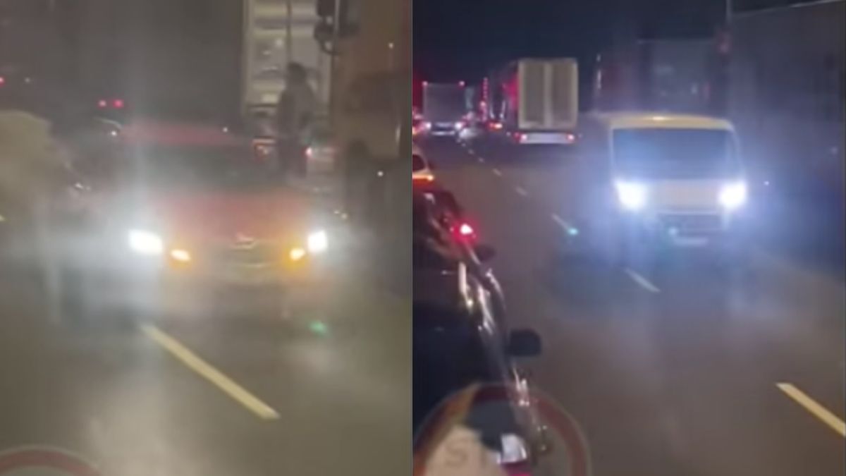 Z zawracania korytarzem życia skorzystało wielu kierowców