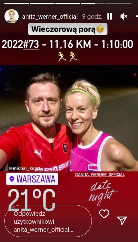 Michał Kołodziejczyk i Anita Werner